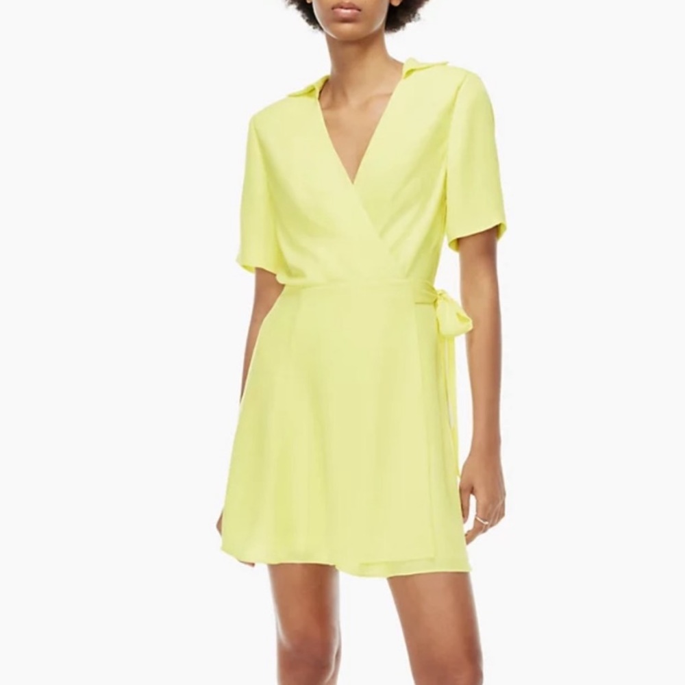 Babaton Amira Mini wrap dress